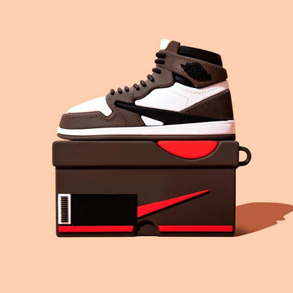 3D Sneaker Wireless Charging Box Headphone Soft Cover