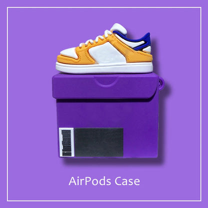 3D Sneaker Cartoon Silicone Case For Apple Airpods 1 2 3 Pro