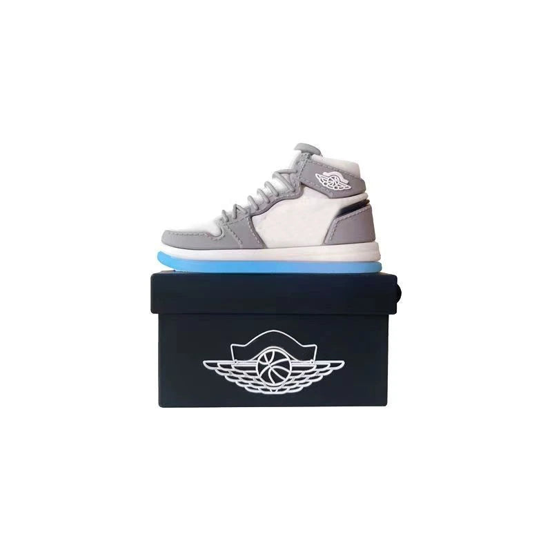 3D Sneaker Wireless Charging Box Headphone Soft Cover